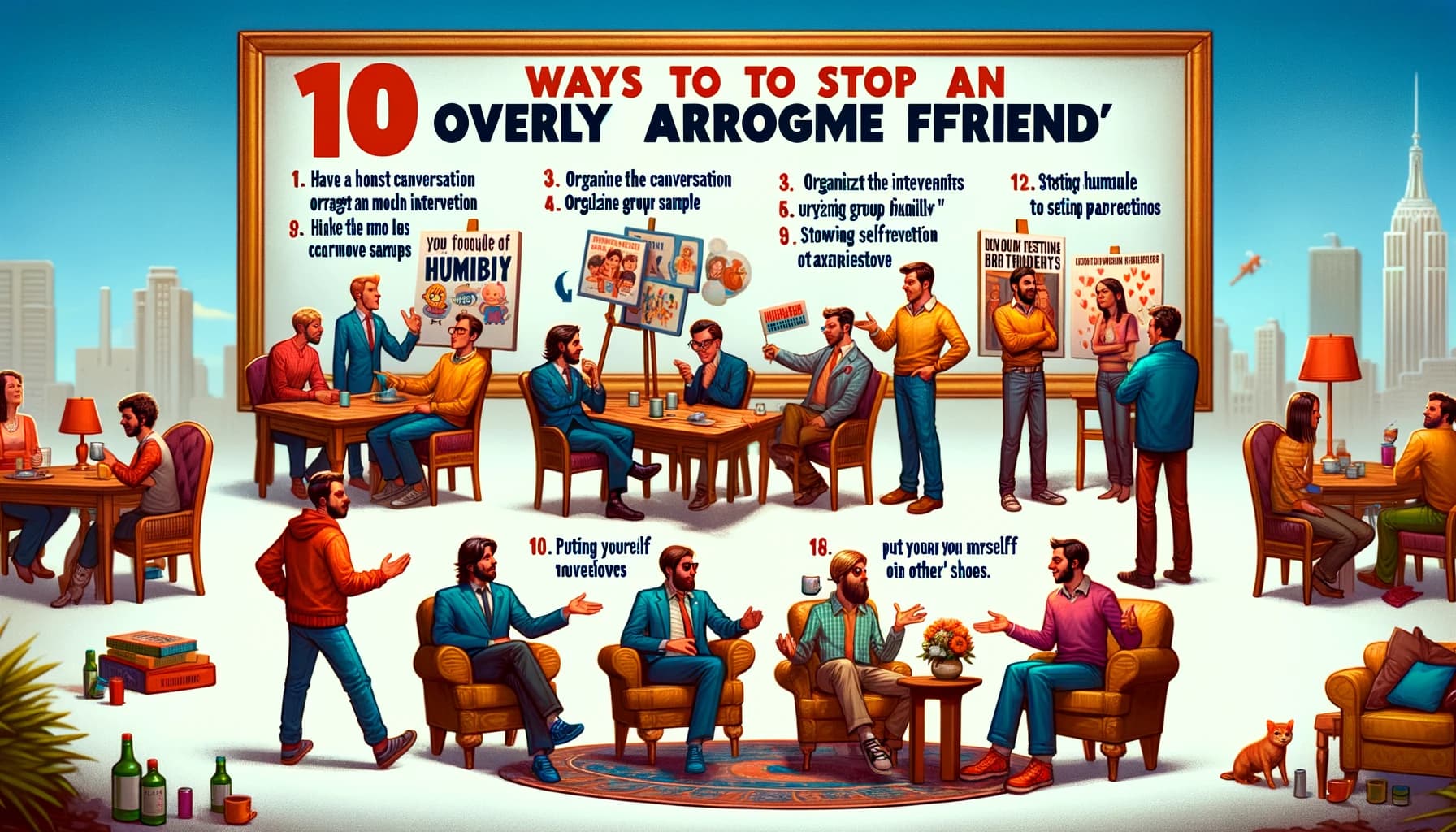 10 Cara Ngehentikan Temen Sombong yang Berlebihan