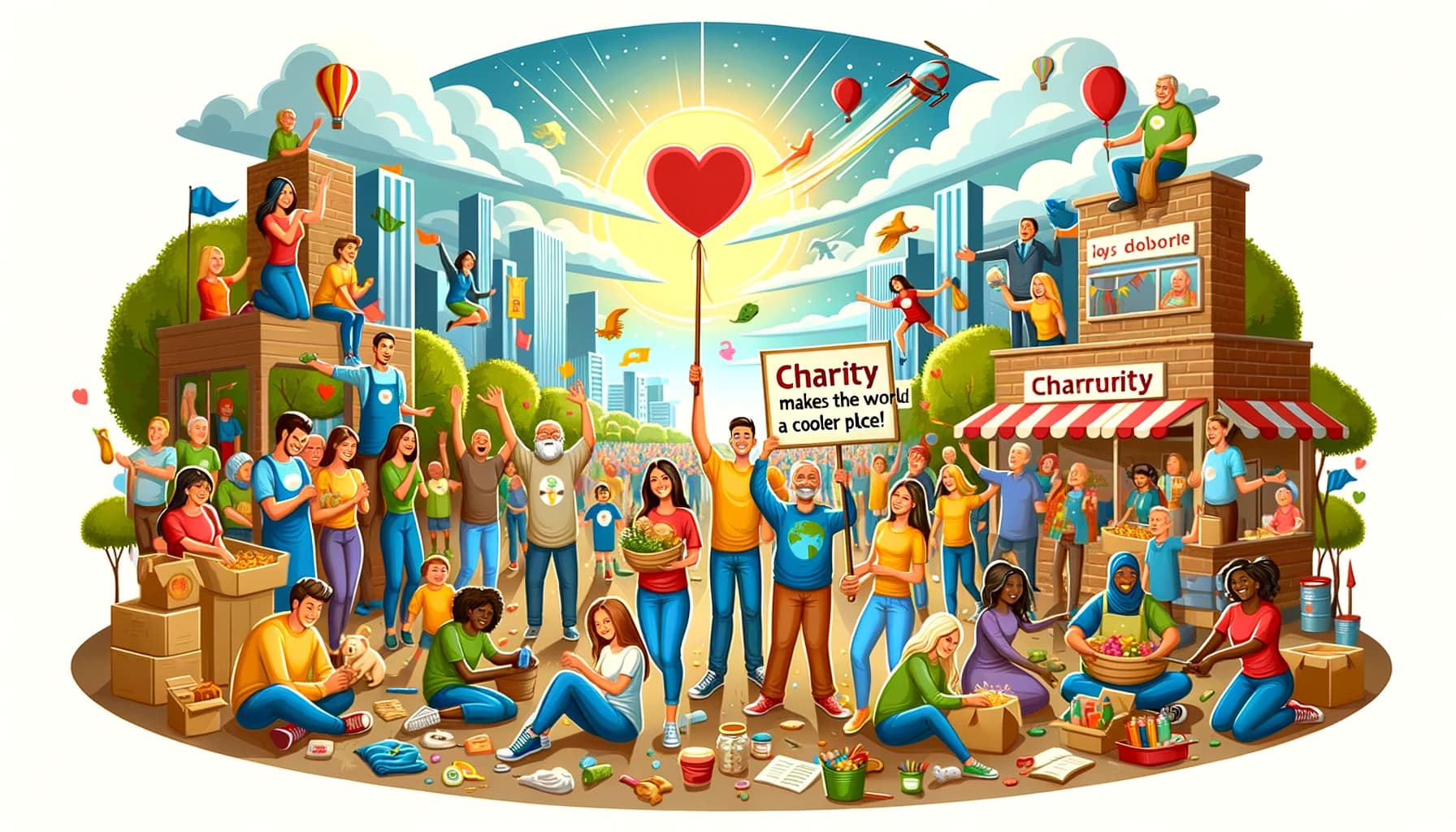 Sedekah, Ngebuat Dunia Jadi Lebih Asyik!