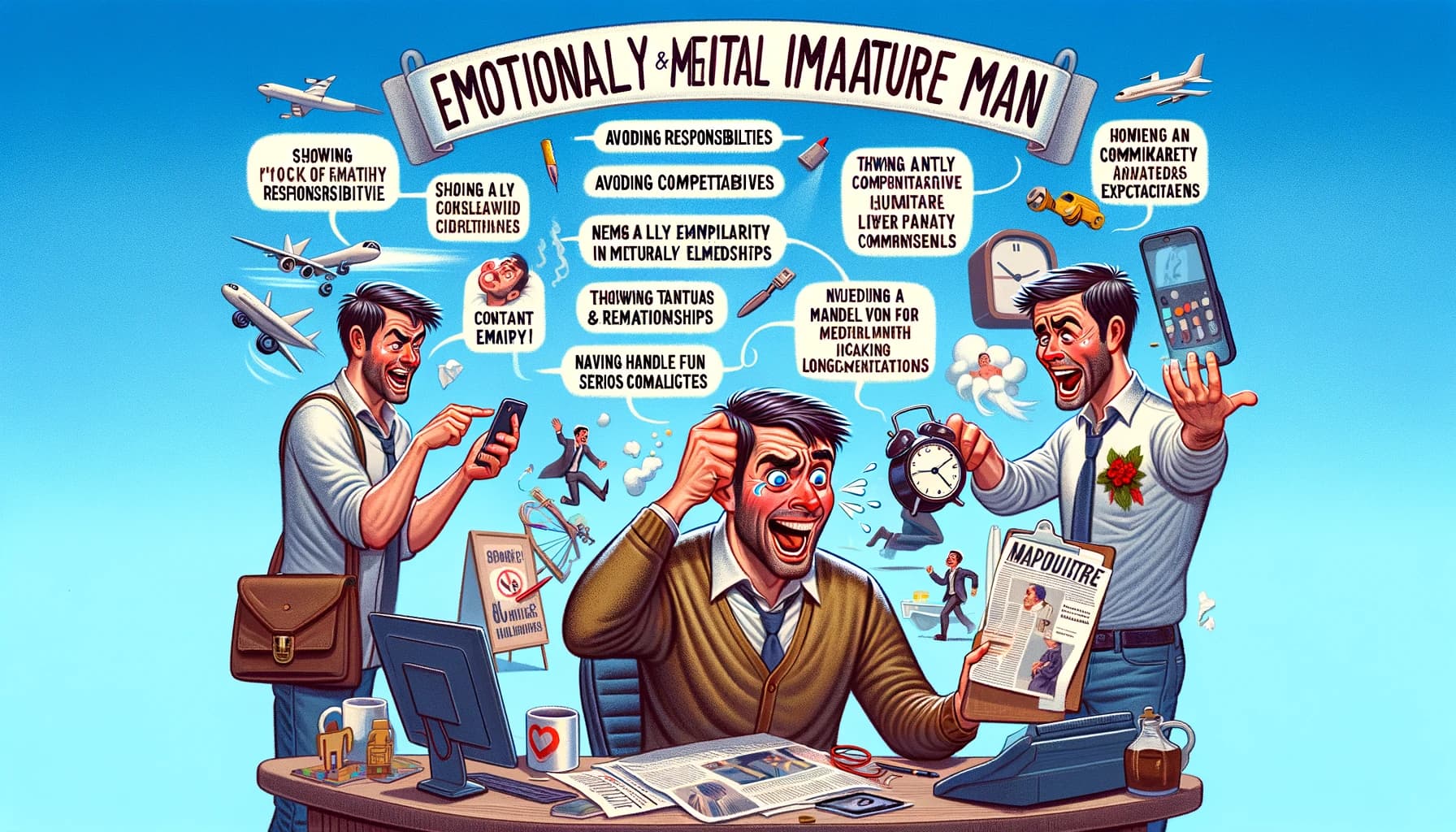 10 Tanda Pria Belum Dewasa Secara Emosional dan Mental