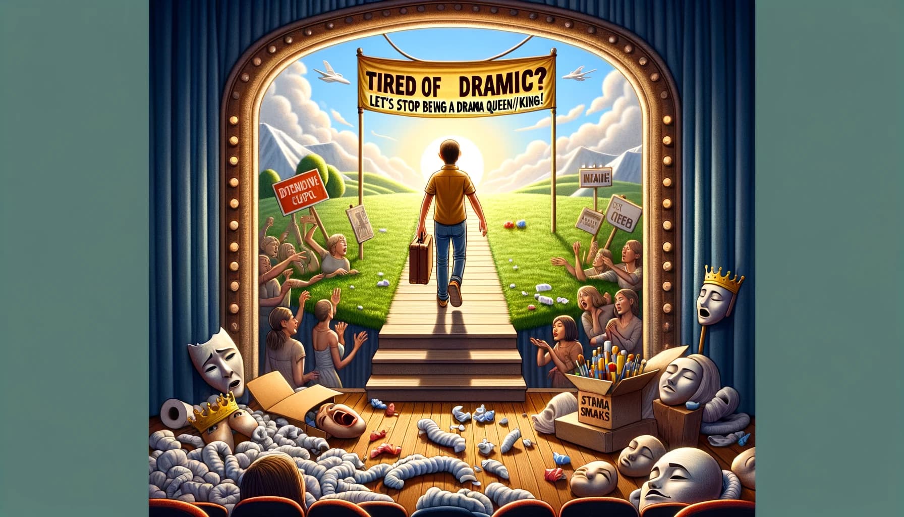 Nge-Drama Terus Bikin Capek? Yuk, Berhenti Jadi Drama Queen/King!