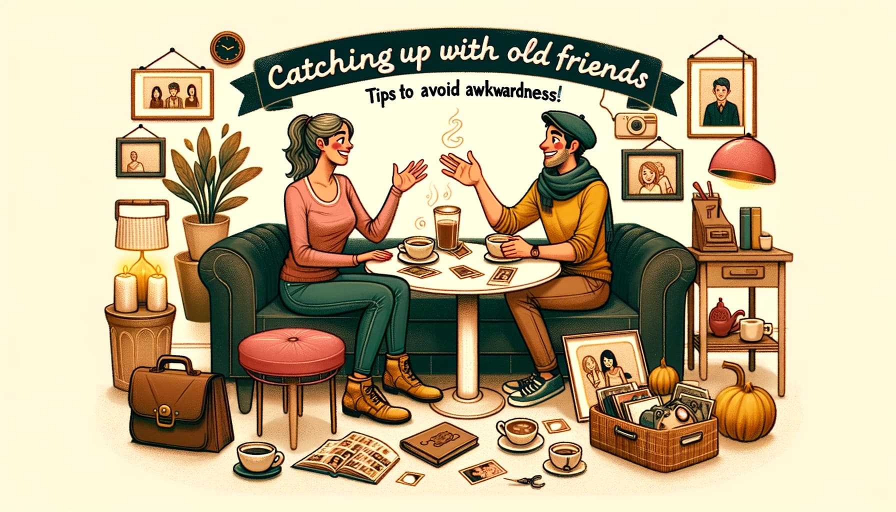 Ngobrol Lagi sama Teman Lama: Tips Biar Gak Canggung!