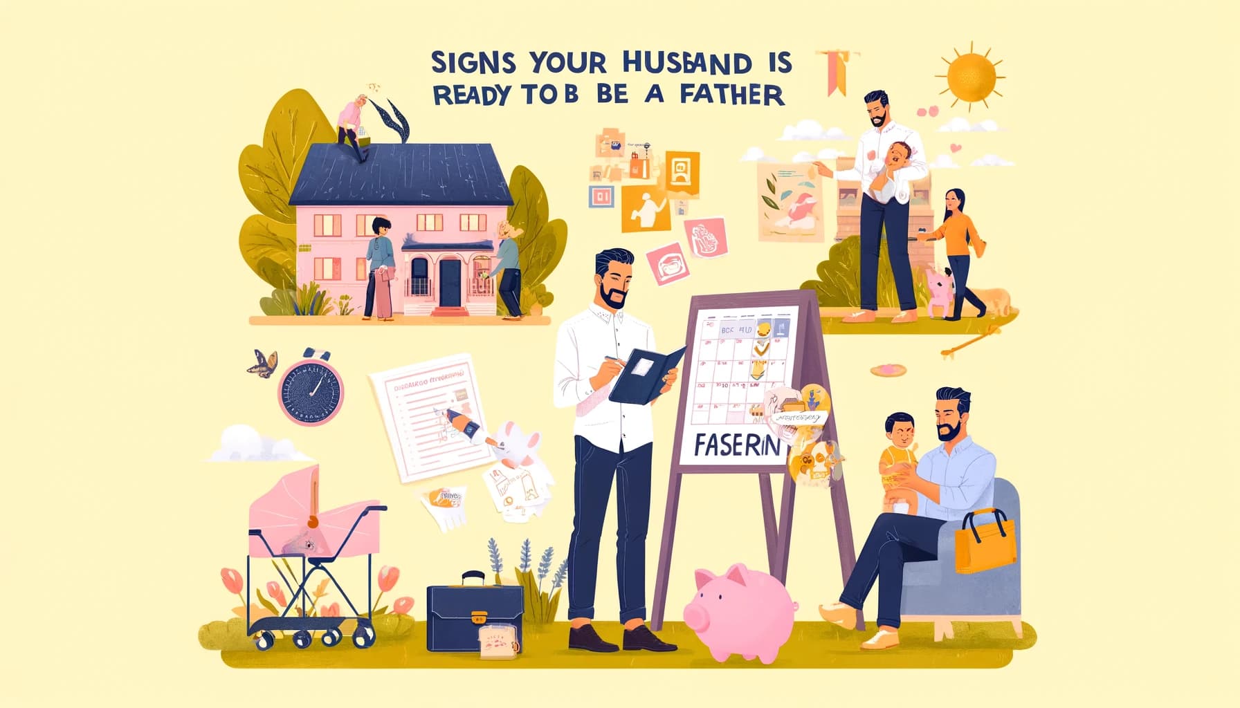Tanda-tanda Suami Sudah Siap Jadi Ayah!
