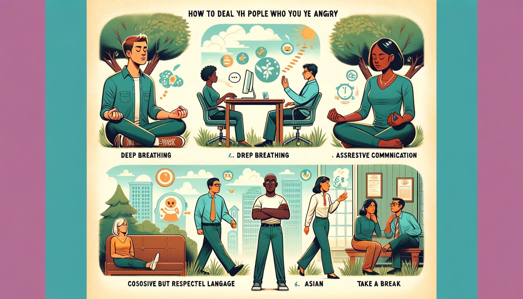 Cara Menghadapi Orang yang Bikin Hati Panas