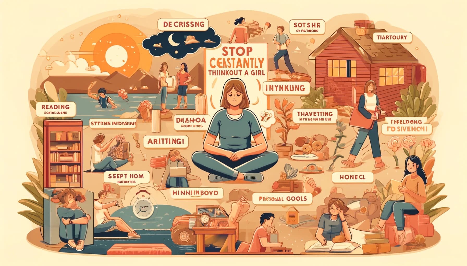 Cara Gak Kepikiran Cewek Terus: 10 Tips Biar Hidup Santuy