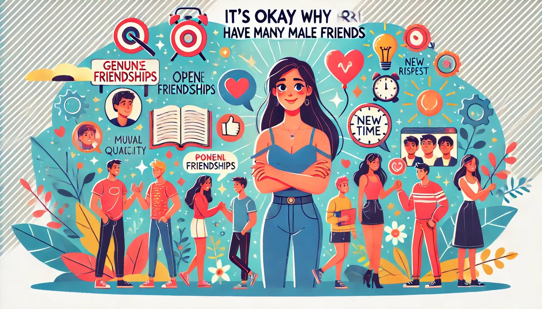 Cewek yang Punya Banyak Teman Cowok: 10 Alasan Kenapa Itu Gak Masalah