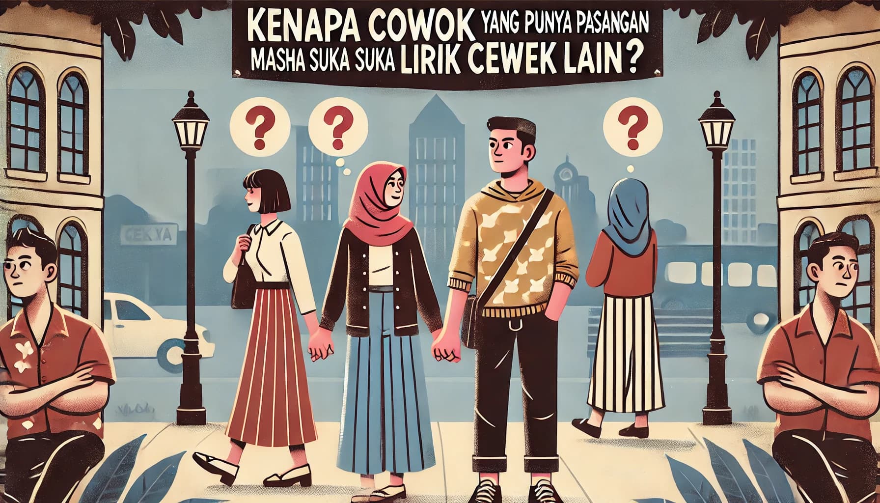 Kenapa Cowok yang Punya Pasangan Masih Suka Lirik Cewek Lain?
